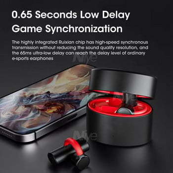 True Bone Conduction Earphone Ασύρματα ακουστικά Ambie Bluetooth 5.2 TWS Earbuds Headset Sports Bone EarHook Hifi 4D Stereo