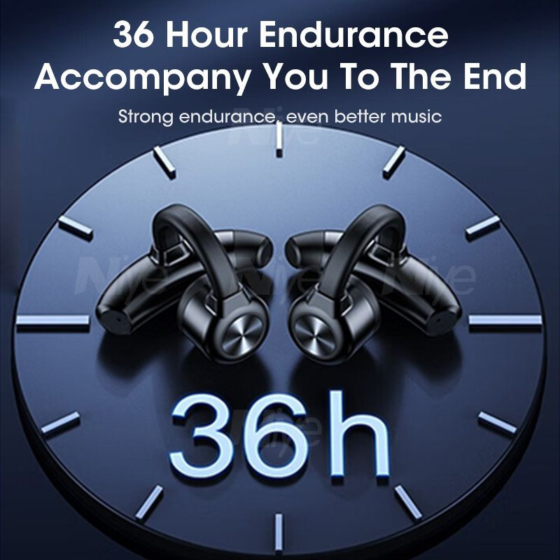 Ακουστικά Real Bone Conduction Ασύρματα TWS Earbuds Bluetooth Ακουστικά Ακουστικά Ακουστικά Sound for Sports Running Headger for Blindman