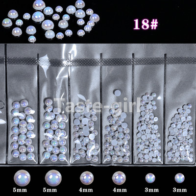Novopridošli 60PCS 3D ukrasi od smole za nokte cvjetni ukrasi za nokte sa kamenčićima čarolije nakit kameni dodaci za nokte SZH