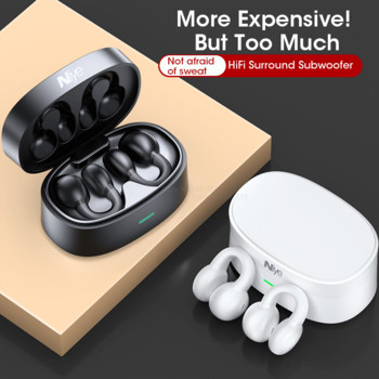 ΝΕΑ TWS ασύρματα ακουστικά για Ambie Sound Earcuffs Bluetooth 5.3 Headphone HiFi Stereo Sports Αδιάβροχο ακουστικό με μικρόφωνο