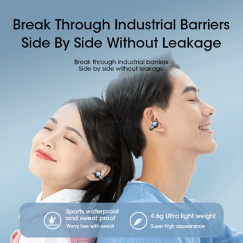 ΝΕΑ TWS ασύρματα ακουστικά για Ambie Sound Earcuffs Bluetooth 5.3 Headphone HiFi Stereo Sports Αδιάβροχο ακουστικό με μικρόφωνο