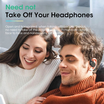 Niye ασύρματα ακουστικά Bluetooth TWS Earbuds Ear Hook 4D Stereo Mini HiFi Stereo για Αθλητικά Ακουστικά Τρέξιμο Οθόνη LED