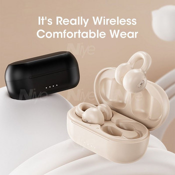 2023 Bluetooth 5.3 ασύρματα ακουστικά ίδια με Ambie Sound Earcuffs TWS Earbuds για αθλητικά ακουστικά HiFi Stereo Earhook Mic