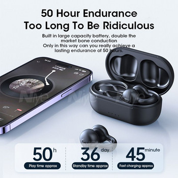 2023 Bluetooth 5.3 ασύρματα ακουστικά ίδια με Ambie Sound Earcuffs TWS Earbuds για αθλητικά ακουστικά HiFi Stereo Earhook Mic