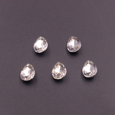 25 buc. Pietre de cristal pentru unghii, strass 3D, picături de apă, pietre AB, manichiură, decorare pentru unghii, farmece, bijuterii, accesorii