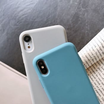 Θήκη τηλεφώνου σιλικόνης πολυτελείας για iPhone 11 13 12 Pro Max mini Soft Candy Cover για iPhone iPhone XR XS X 6 6S 7 8 Plus Θήκες