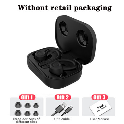 Bluetooth bežične sportske slušalice Hifi Stereo Glazba Sportske slušalice Ipx6 Vodootporne slušalice Smanjenje buke Bežične slušalice