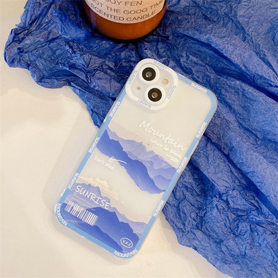 iPhone 13 Pro Max Case jaoks Cloud Scenery telefoniümbris iPhone 12 11 Pro Max X XR XS Max 7 8 Plus objektiivi kaitse silikoonkate jaoks