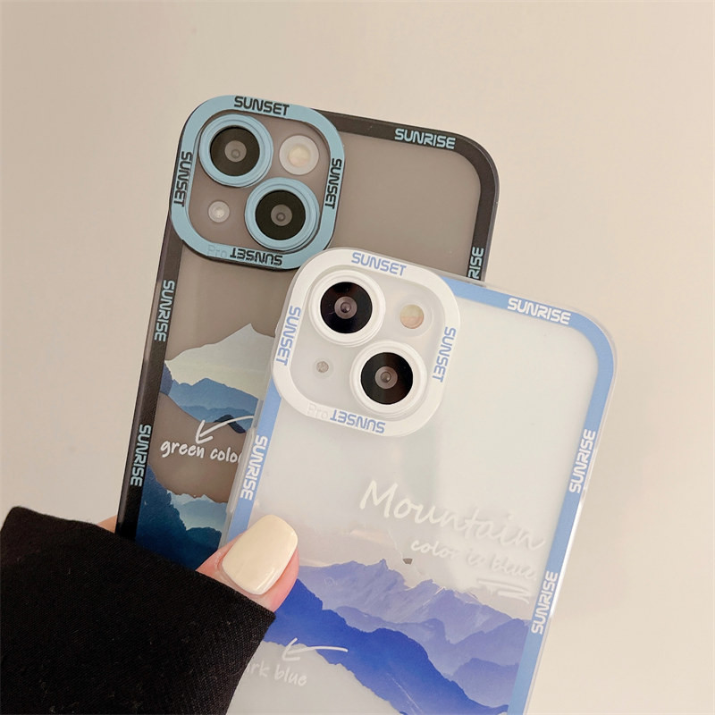 iPhone 13 Pro Max Case jaoks Cloud Scenery telefoniümbris iPhone 12 11 Pro Max X XR XS Max 7 8 Plus objektiivi kaitse silikoonkate jaoks