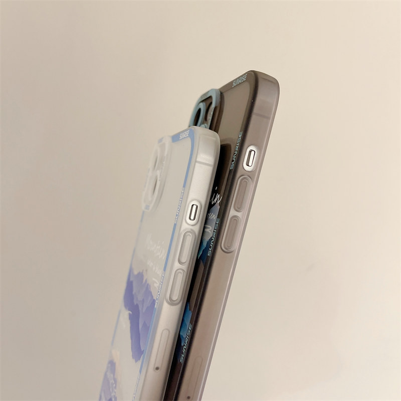 iPhone 13 Pro Max Case jaoks Cloud Scenery telefoniümbris iPhone 12 11 Pro Max X XR XS Max 7 8 Plus objektiivi kaitse silikoonkate jaoks