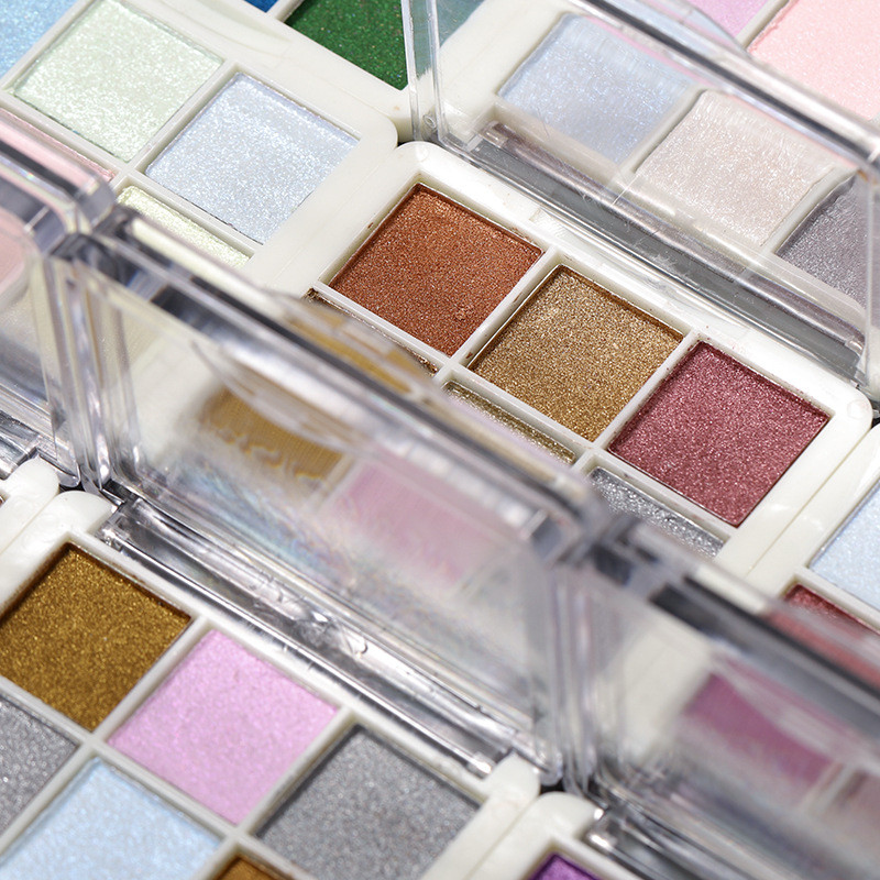 6 szín Holografikus Lézer Aurora Solid Mirror Köröm Glitter Púder Köröm UV Gél Lakk Pigment Nail Art Dekorációk Kiegészítők