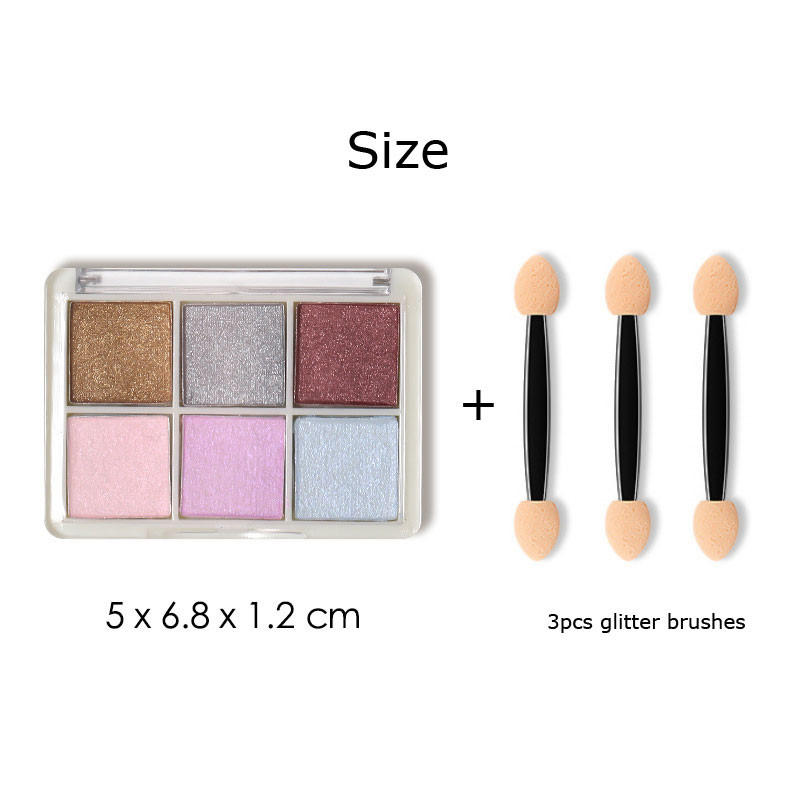 6 szín Holografikus Lézer Aurora Solid Mirror Köröm Glitter Púder Köröm UV Gél Lakk Pigment Nail Art Dekorációk Kiegészítők