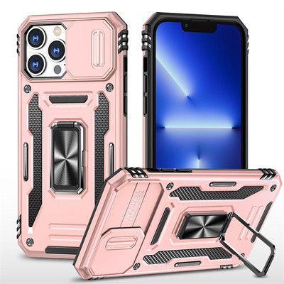 Carcasa cu suport pentru inel magnetic Armor rezistent la socuri pentru iPhone 13 12 11 14 Pro Max X XR XS Max 12 13 Mini 7 8 Plus 11Pro Copertă din spate