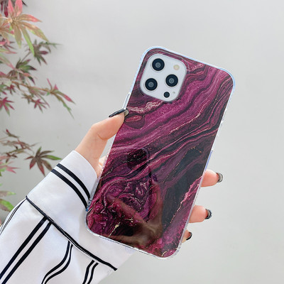 Θήκες τηλεφώνου Tobebest Sands Marble Bracelet για iphone 13 12 Pro Max 11 pro X XS Max XR 7 8 Plus Αλυσίδα λουράκι καρπού Μαλακό κέλυφος