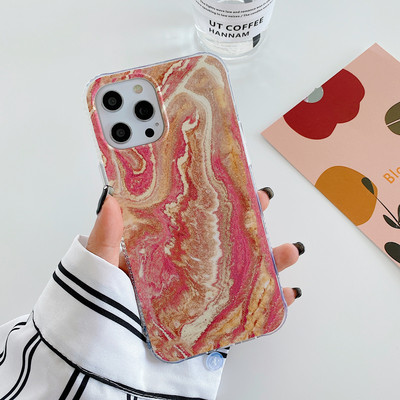 Θήκες τηλεφώνου Tobebest Sands Marble Bracelet για iphone 13 12 Pro Max 11 pro X XS Max XR 7 8 Plus Αλυσίδα λουράκι καρπού Μαλακό κέλυφος