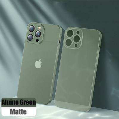 Üliõhuke pehme ümbris iPhone 14 13 12 Mini 11 Pro Max X XR XS SE2 7 8 6s Plus Matte õhuke läbipaistev põrutuskindel kaitseraua kate