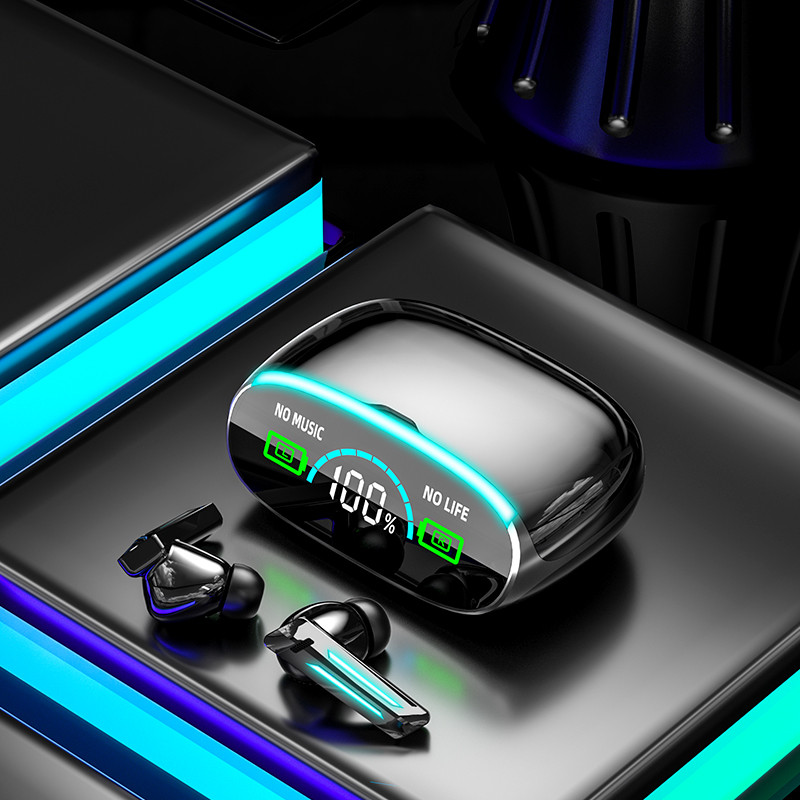 M39 TWS vezeték nélküli fejhallgató Bluetooth fülhallgató érintésvezérlés zajcsökkentő sztereó vízálló fülhallgató mikrofonos fejhallgató