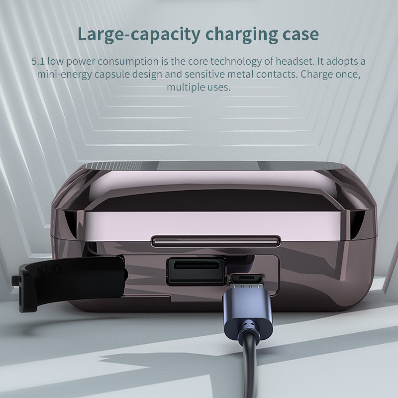 M23P TWS bežične Bluetooth slušalice Stereo slušalice Kontrola dodirom Smanjenje buke Vodootporne slušalice Slušalice s mikrofonom