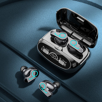 M32B TWS Безжични слушалки Слушалки Bluetooth сензорно управление Намаляване на шума Стерео водоустойчиви слушалки Слушалки с микрофон