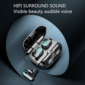Ασύρματα ακουστικά M32B TWS Ακουστικά Bluetooth Έλεγχος αφής Μείωση θορύβου Στερεοφωνικά αδιάβροχα ακουστικά ακουστικά με μικρόφωνο