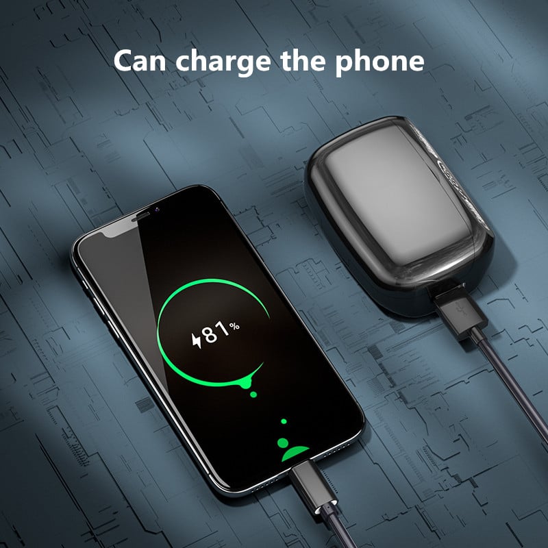 M32B TWS vezeték nélküli fejhallgató fülhallgató Bluetooth érintésvezérlés zajcsökkentés sztereó vízálló fülhallgató mikrofonos fejhallgató