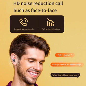 S9 TWS Безжични слушалки HiFI стерео звук Сензорни слушалки 5.1 Bluetooth-съвместими Водоустойчиви слушалки Слушалки Слушалки с микрофон