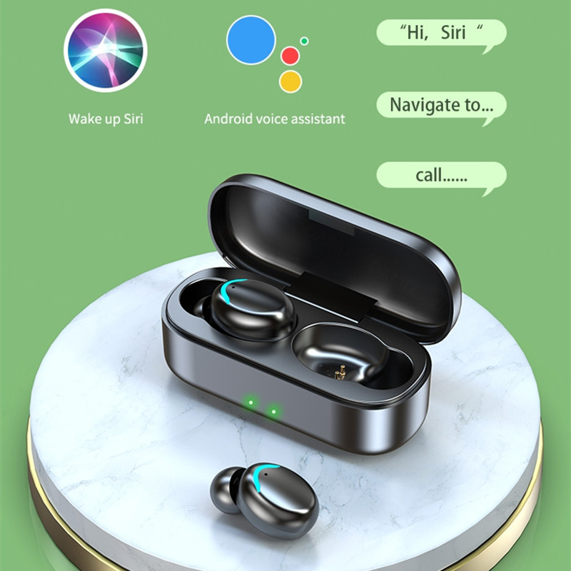 S9 TWS ασύρματα ακουστικά HiFI Stereo Sound Touch Headphone 5.1 Αδιάβροχα ακουστικά συμβατά με Bluetooth Ακουστικά με μικρόφωνο