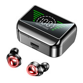 Bezdrôtové slúchadlá M31B TWS Bluetooth 5.2 HiFi zvukové slúchadlá Športové vodotesné slúchadlá do uší Nabíjacia skrinka s mikrofónom