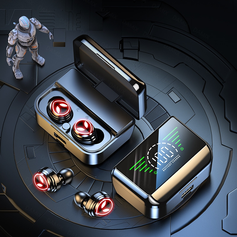 Bezdrôtové slúchadlá M31B TWS Bluetooth 5.2 HiFi zvukové slúchadlá Športové vodotesné slúchadlá do uší Nabíjacia skrinka s mikrofónom