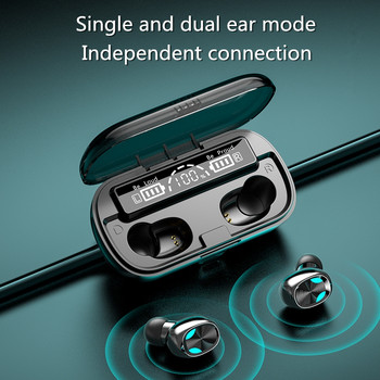 X8 TWS ασύρματα ακουστικά Bluetooth Ακουστικά Στερεοφωνικό έλεγχο αφής Μείωση θορύβου Αδιάβροχα ακουστικά ακουστικά με μικρόφωνο