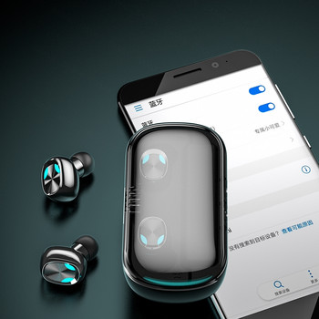 X8 TWS Безжични Bluetooth слушалки Слушалки Стерео сензорно управление Намаляване на шума Водоустойчиви слушалки Слушалки с микрофон