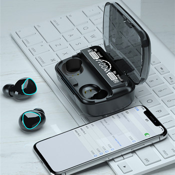 Ασύρματα ακουστικά M10 TWS Ακουστικά Bluetooth Έλεγχος αφής Μείωση θορύβου Στερεοφωνικά αδιάβροχα ακουστικά ακουστικά με μικρόφωνο