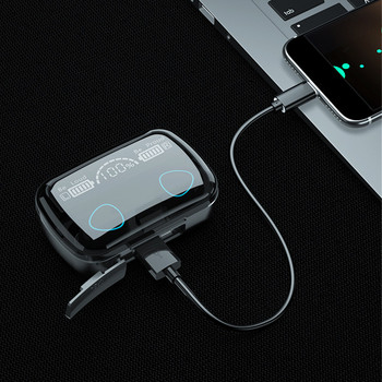 M10 TWS Безжични слушалки Слушалки Bluetooth сензорно управление Намаляване на шума Стерео водоустойчиви слушалки Слушалки с микрофон