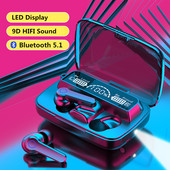 M19 TWS Bežične slušalice Bluetooth slušalice Touch Stereo Control Redukcija buke Vodootporne slušalice Slušalice s mikrofonom