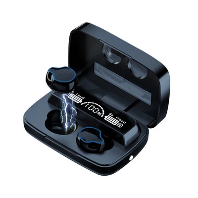 Ασύρματα ακουστικά TWS Ακουστικά 9D Stereo with Microphone Charging Box Συμβατά με Bluetooth Αδιάβροχα αθλητικά ακουστικά ακουστικά