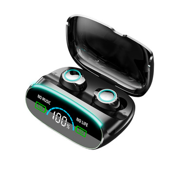 M38 TWS Безжични слушалки Bluetooth слушалки Сензорно управление Намаляване на шума Стерео Водоустойчиви слушалки Слушалки с микрофон