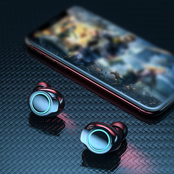 Ασύρματα ακουστικά M38 TWS Ακουστικά Bluetooth Έλεγχος αφής Μείωση θορύβου Στερεοφωνικά αδιάβροχα ακουστικά Ακουστικά με μικρόφωνο