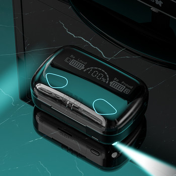 M30pro TWS Безжични слушалки Стерео Bluetooth-5.2 Спортни слушалки IPX6 Водоустойчиви слушалки Слушалки Кутия за зареждане с микрофон