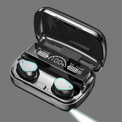 M30pro TWS vezeték nélküli fejhallgató sztereó Bluetooth-5.2 sport fülhallgató IPX6 vízálló fülhallgató fejhallgató töltődoboz mikrofonnal