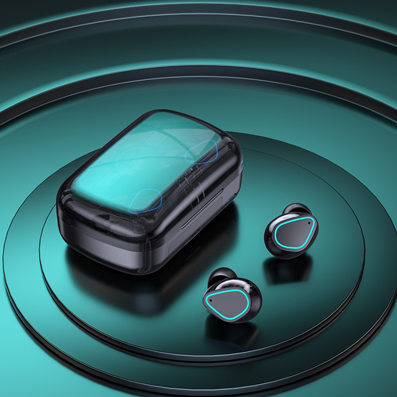 M30pro TWS vezeték nélküli fejhallgató sztereó Bluetooth-5.2 sport fülhallgató IPX6 vízálló fülhallgató fejhallgató töltődoboz mikrofonnal