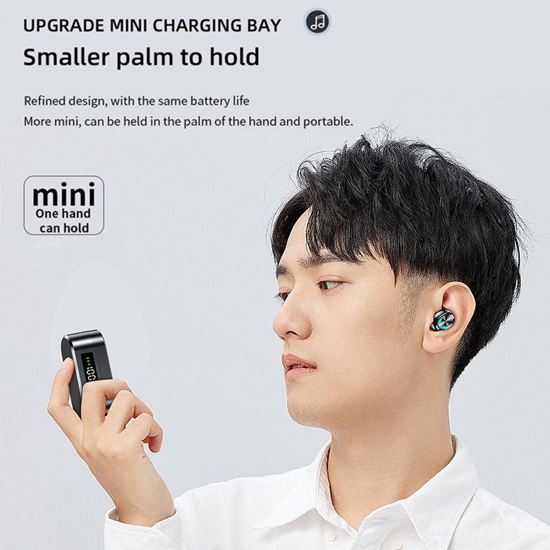 S10 TWS Bežične slušalice In-ear Stereo slušalice Bluetooth-5.1 Sportske vodootporne slušalice s mikrofonom Kutija za punjenje
