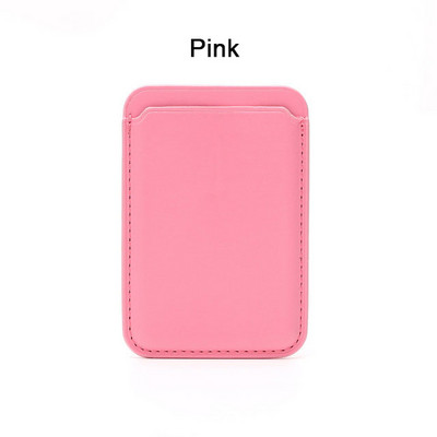 Jaunināt magnētiskā ādas maka atbalstu MagSafe iPhone 12 Pro Max korpusa kartes turētāja vāciņam iPhone 13 12 Mini kartes slotā
