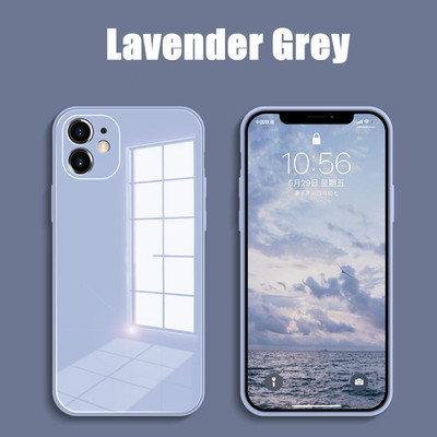 Vedelast karastatud klaasist telefoniümbris iPhone 14 13 11 12 Pro Max Case Koputusvastane Baby Skin Raami kate iPhone X XS MAX XR 7 8 jaoks