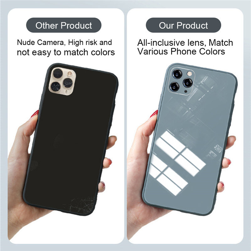 Šķidrā rūdīta stikla telefona maciņš iPhone 14 13 11 12 Pro Max Case Anti-detonation Baby Skin Rāmja vāciņš iPhone X XS MAX XR 7 8