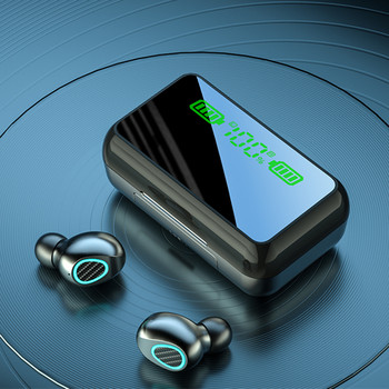 R15 TWS Безжични слушалки Bluetooth слушалки Сензорно управление Намаляване на шума Стерео Водоустойчиви слушалки Слушалки с микрофон
