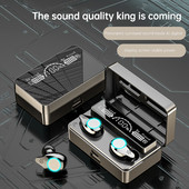 TWS bežične slušalice Gaming slušalice Bluetooth-kompatibilne HiFi 9D Stereo sportske vodootporne slušalice slušalice s mikrofonom