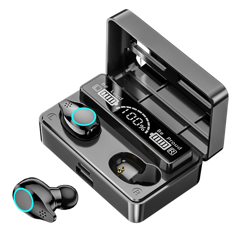 TWS bežične slušalice Gaming slušalice Bluetooth-kompatibilne HiFi 9D Stereo sportske vodootporne slušalice slušalice s mikrofonom