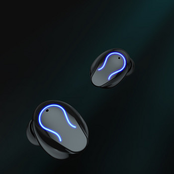 Q32 TWS Безжични слушалки Bluetooth-5.1 Стерео слушалки Спортни водоустойчиви слушалки Слушалки с микрофон 2000mAh Кутия за зареждане