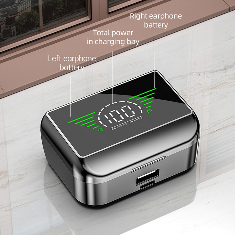 M31 TWS juhtmevabad kõrvaklapid kõrvaklapid Bluetooth puutetundlik stereojuhtimine mürasummutus veekindlad kõrvaklapid mikrofoniga kõrvaklapid