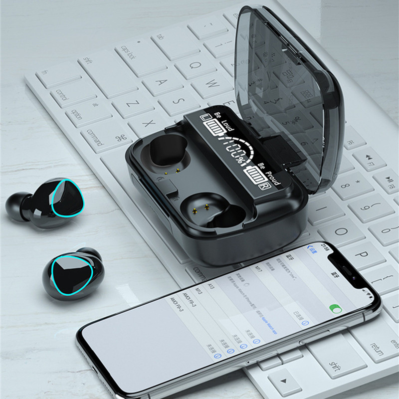 M10 TWS Bežične slušalice Slušalice Bluetooth Stereo Touch Control Smanjenje buke Vodootporne slušalice Slušalice s mikrofonom